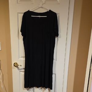 Market & Spruce Black Midi Dress